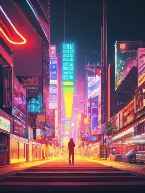 deconstruction of self, Neon futurism, hyperrealistic surrealism, dreamscape, award winning masterpiece with incredible details, liminal space, highly detailed,Cleveland Ohio, cinematic ,rim lighting ,octane render, wvebg1, bganidusk