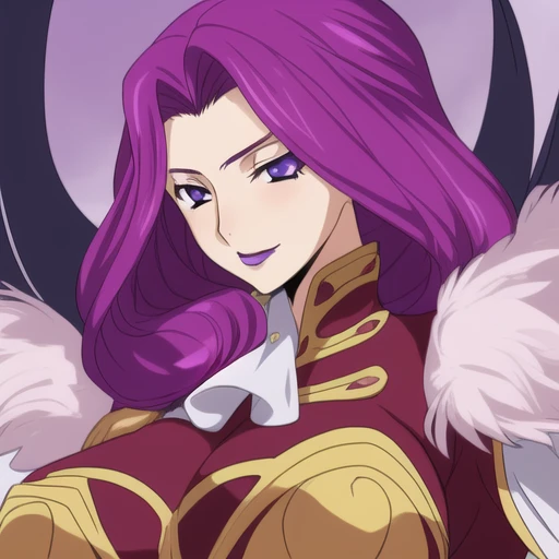 <lora:Cornelia_li_Britannia:0.6> Cornelia_li_Britannia, 1girl, big_breasts, purple_eyes, (lipstick:.9), (makeup:.8)