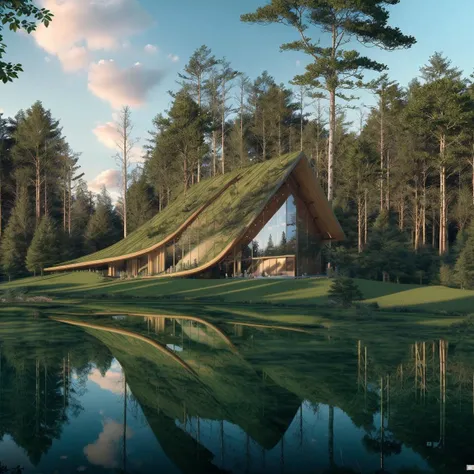 (masterpiece),(high quality), best quality, real,(realistic), super detailed, (full detail),(4k),8k,outdoors, tree, nature, forest, day, cloud, sky, 1girl, scenery, reflection, solo <lora:XSArchi_126:0.7>