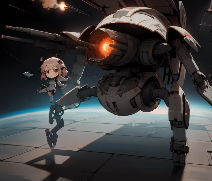 masterpiece,best quality,star wars,science fiction,
droideka,(chibi girls:1.4),holding space gun,angry,
spacecraft,explosion,laser,
<lyco:droideka_v10-000004:0.9>