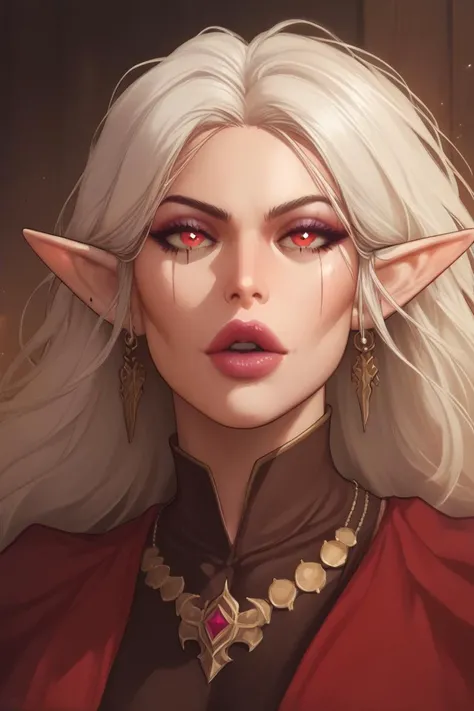 Awad Suheil Na'il, zPDXLrl, score_9, score_8_up, score_7_up, rating_safe, 30 year old dark violet skinned dark elf sorceress in a Medieval dungeon, dynamic, active pose, sexual facial expression, (close up:1.2), waist up