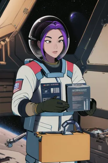 Akima Kunimoto | Titan A.E. (Commission) - Modelo SeaArt AI