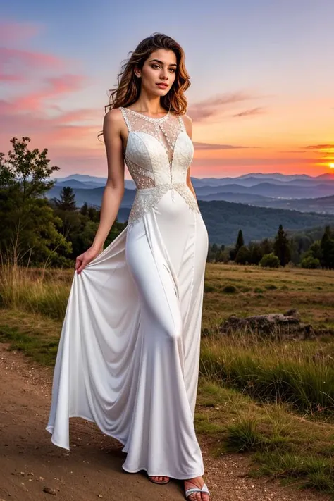 woman, beautiful face, cute, realistic, detailed, scenic view, night, sunset, full body shot
<lora:DETAIL_SLIDER_BY_STABLE_YOGI:0.9>
<lora:Long Sexy Dress By Stable Yogi:0.5> white long sexy dress