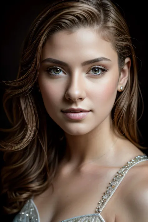 <lora:add_detail:0.9>, Masterpiece, best quality, promo photo, skin texture, <lora:CelaineASMR:1>, CelaineASMR, (highly detailed:1.2),(best quality:1.2), sharp focus, subsurface scattering, award-winning photograph, (professional portrait photography:1.2), RAW photography, (very detailed background:1.2), dramatic lighting, warm lighting, wind