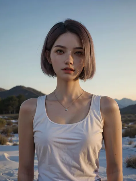 1girl, (masterpiece), (best quality), cinematic lighting, sharp focus, (simple background:1.2), cowboy shot, upper body, <lora:ANA_v2.0:.65>, outdoors, sky,