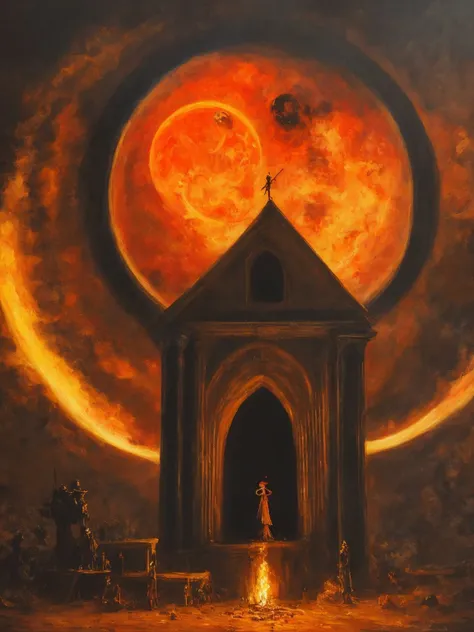 masterpiece, best quality, LostStyle, Verdun's Inferno, 1916, First World War, Artillery,Tunneling,Triage, Mud, Explosions,Choking dust,Stifled cries, Bleak,Sinister, Horror,Apprehension,Grief, Full moon, Collage, Space, Triadic, high contrast, shadows, ultra detailed, intricate, surrealism, glazing,   <lora:LostDepthStyle-000004:0.7>