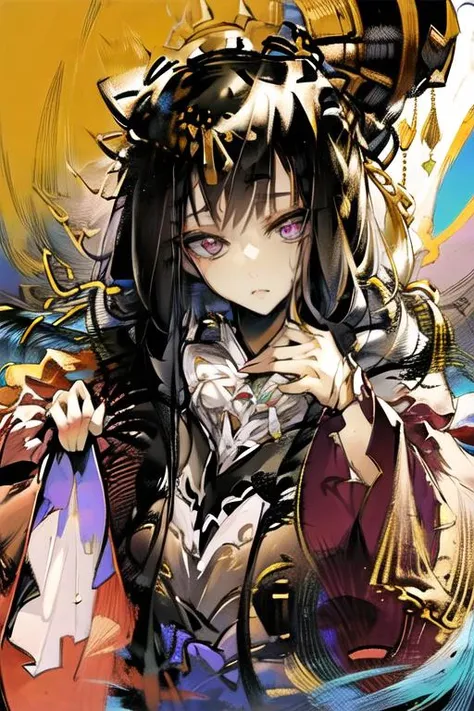 <lora:chaofengV10:1>,<lora:KojimaAyamiV10-000018:1>,(masterpiece, best quality, hi-res:1.2), 1girl, solo