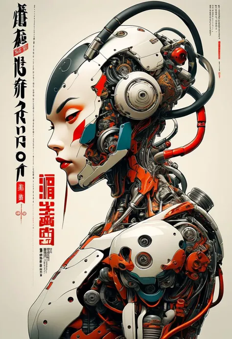 (bad robot:1.4), tattoo, irezumi, (facing viewer:1.2), full body, looking away, Style-Lab, Vector art, Clean lines, Sharp edges, Minimalist, Precise geometry, Simplistic, Smooth curves, Bold outlines, Crisp shapes, Flat colors, Illustration art piece, High contrast shadows, Technical illustration, Graphic design, Vector graphics, High contrast, Precision artwork, Linear compositions, Scalable artwork, Digital art, (Studio ghibli style, Art by Hayao Miyazaki:1.2), Anime Style, Manga Style, Hand drawn, cinematic sensual, Sharp focus, humorous illustration, big depth of field, Masterpiece, concept art, trending on artstation, Simplified style, trending on ArtStation, trending on CGSociety, Intricate, Vibrant colors, Soft Shading, Simplistic Features, Sharp Angles, Playful