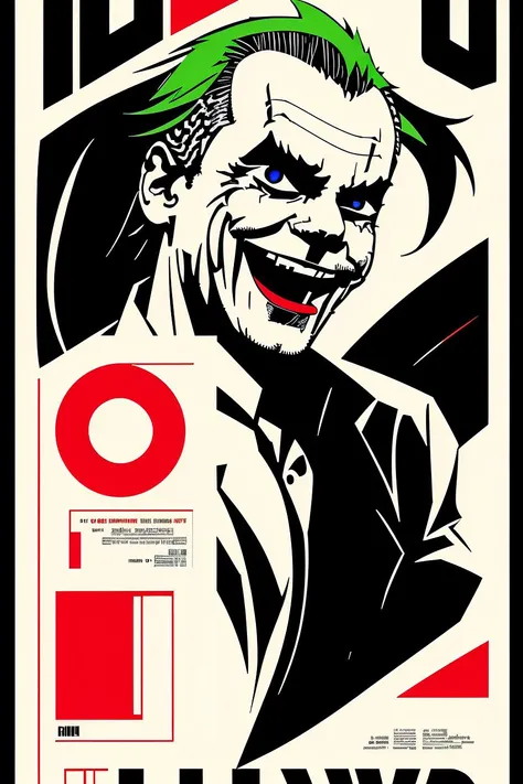 A distressed acid poster featuring a flat stylized silhouette of joker2's face, with bold lettering, grungy, vector shapes, poster edges, ripped paper texture, text, logos, modern art, pop art, black background,
highres, high resolution, sharp focus, detailed,
<lora:acid3:0.9>