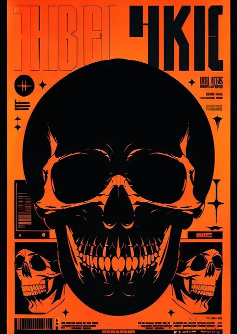 poster, grid, text, skull, colors, acid, colorful, ((best quality)), <lora:acid 3:1>