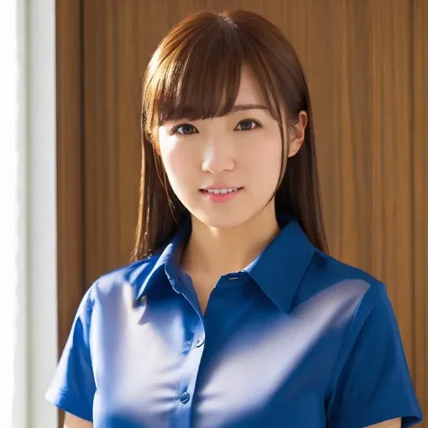 noaeikawa,Hyper-detailed,hyper realistic,1girl,shirt,upper_body <lyco:noaeikawa_loha:0.7>