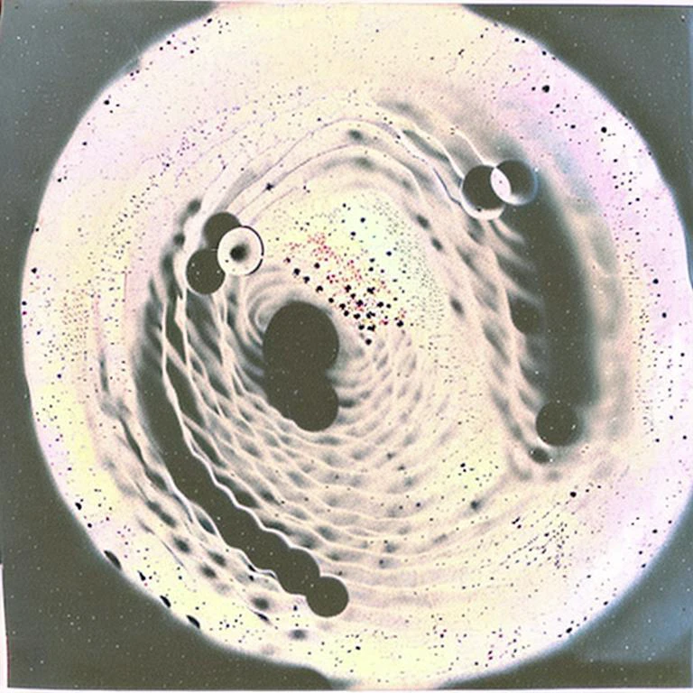 <lora:LowRA:-1> a Boltzmann brain floating in orbit around a black hole, horizontal, decerebrate, lonely <lora:synth3:1>, wires, bokeh, empty <lora:1:1>, cavernous, <lora:Journey_to_the_Gods:1>, by Miroslav Tichy