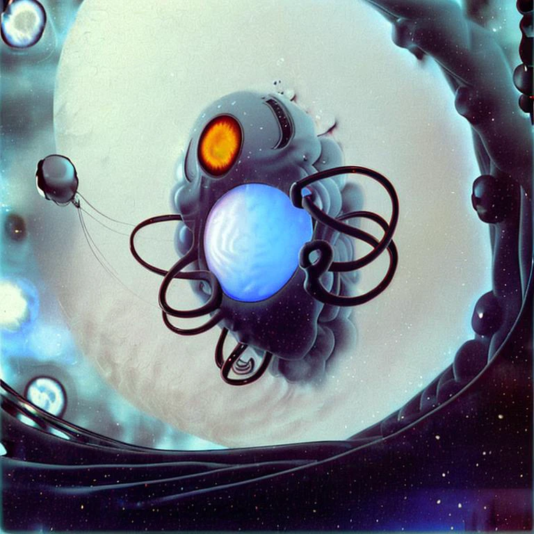 <lora:LowRA:-1> a Boltzmann brain floating in orbit around a black hole, horizontal, decerebrate, lonely <lora:synth3:1>, wires, bokeh, empty <lora:1:1>, cavernous, <lora:Journey_to_the_Gods:1>