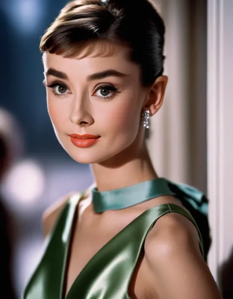 (masterpiece, best quality, hyper realistic, raw photo, ultra detailed, extremely detailed, intricately detailed), (photorealistic:1.4), (photography of Audrey Hepburn wearing a fashionable Satin slip gown, designed by Hubert de Givenchy), (smile), fairy, pure, innocent, beauty, (slender), super model, adr, <lora:adr_AudreyHepburn_SDXL-LoRA-prodigy-clip1-v01:0.9>, Breakfast at Tiffany's, Sabrina, (glide_fashion), <lora:Glide_fashion_sdxl:0.8>, depth of field, (full shot), film grain, zeiss lens, symmetrical, 8k resolution, octane render, extremely high-resolution details, fine texture, dynamic angle,