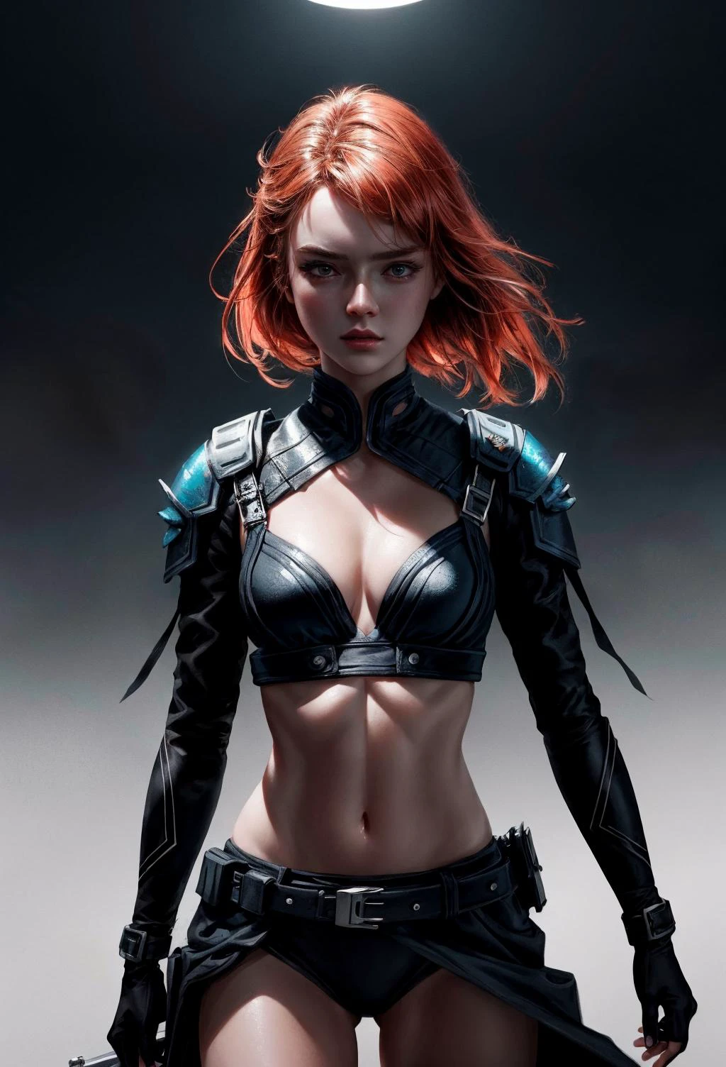 a highly detailed epic cinematic concept art CG render digital painting artwork: Sadie Sink. By Greg Rutkowski, Ilya Kuvshinov, WLOP, Stanley Artgerm Lau, Ruan Jia and Fenghua Zhong, trending on ArtStation, subtle muted cinematic colors, made in Maya, Blender and Photoshop, octane render, excellent composition, cinematic atmosphere, dynamic dramatic cinematic lighting, precise correct anatomy, aesthetic, very inspirational, arthouse
<lora:wlop_offset:0.5> <lora:add_detail:1>