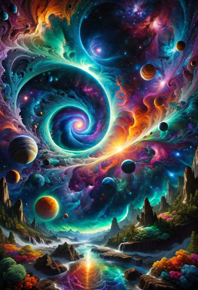 style by Clay Mann,<lora:XL_more_art-full:0.65>,best quality,colorful-deep luminous colors,<lora:add-detail-xl:0.85>, detailed nature of spacetime insane masterpiece,<OverallDetail:0.65>,huge detailed scene
