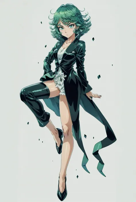anzhctuxedo,<lora:Ðдежда Ñмокинг(anzhctuxedo):1.1>, <lora:ÑаÑÑмаки ванпаÑмен(tatsumaki):0.8>, (tatsumaki, anime style, anime colors,detailed anime,animeHD, anime eyes, bigger eyes, high quality anime, large anime pupils, 1girl in full growth, best quality, masterpiece, ultra-detailed, high quality,perfect anatomy, perfect full body, (detailed full body), good eyes, perfect face, pretty face
