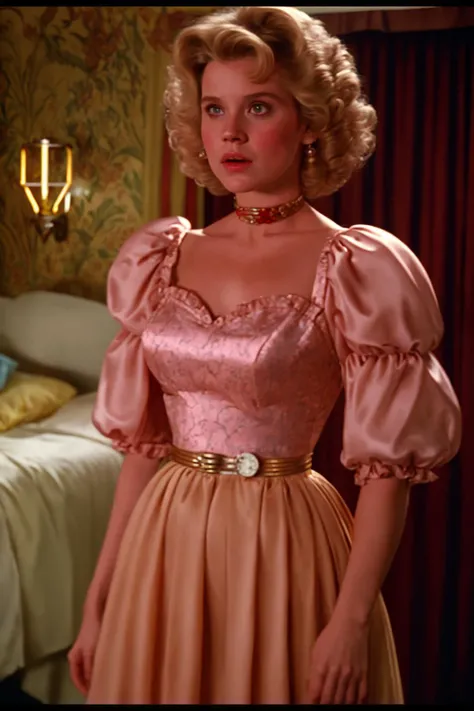 80s movie strange science experiments beautiful girl short blonde hair standing red dress laboratory movie studio detailed eyes
(analog film:1.5) (vhs movie) (photorealistic) (screencap) (cinematic lighting) (sharp focus)  (80sDarkFantasySD15b:1.0) <lora:80sMovieStyleLora_offset:1> (DollieNobodySD15:1.1)