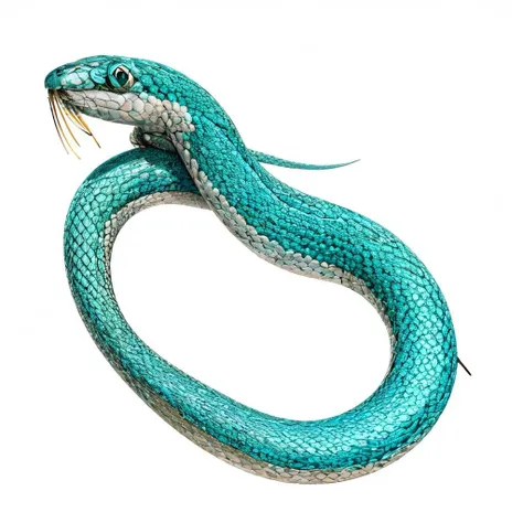<lora:botanical_illustrationv1:1>, botanical illustration, solo, white background, cyan snake,, (masterpiece, best quality, high quality, highres, ultra-detailed),