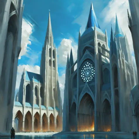 digital painting, high fantasy cathedral in a far-future scifi city<lora:EnvyNormanArchitectureXL01:0.3><lora:EnvyAnimeOilXL01:1><lora:EnvyBetterHiresFixXL01:0:hr=1>