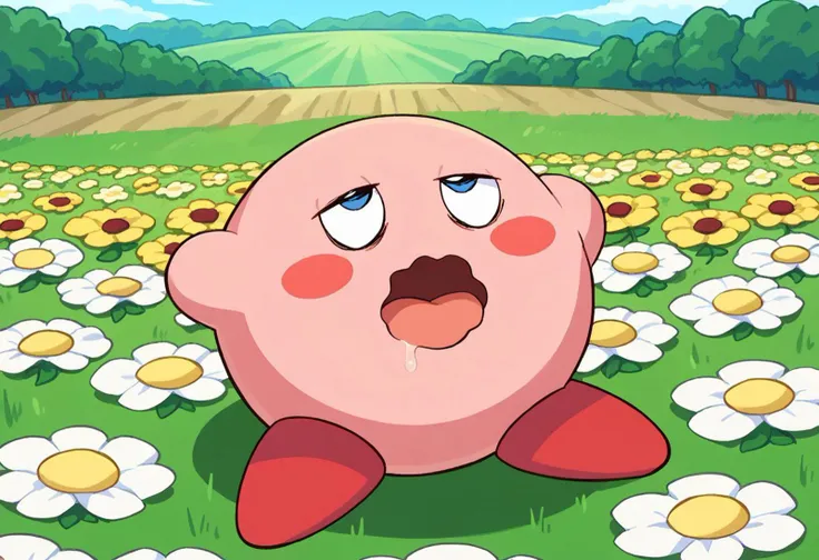 score_9, score_8_up, score_7_up,
source_anime,
BREAK
soro, kirby,
bocchianxiety, open mouth, wavy mouth, mouth drool, rolling eyes, on flower field