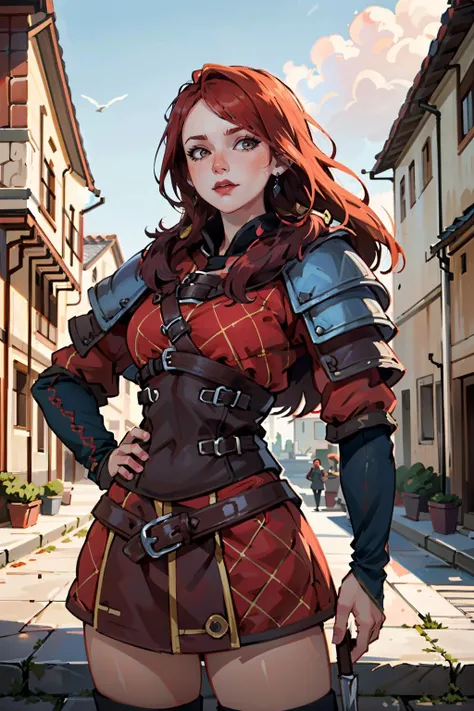 ((masterpiece, best quality))
<lora:Witcher3Cerys:0.8>
Witcher3Cerys, 1girl, red hair, long hair, establishing shot , very coherent, symmetrical, character art, by Vincent Di Fate, Artgerm Lau, WLOP, Rossdraws, James Jean, Andrei Riabovitchev, Marc Simonetti, Yoshitaka Amano, ArtStation