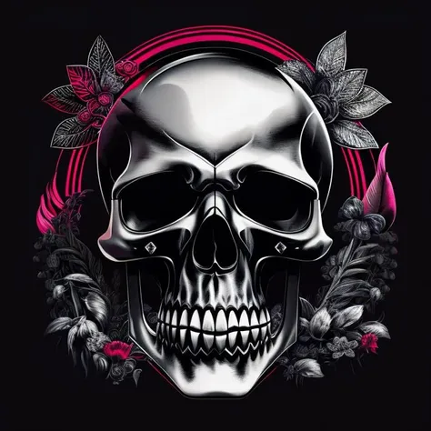 A skull,
,T shirt design,TshirtDesignAF,<lora:TshirtDesign21Config4WithTEV2:1>