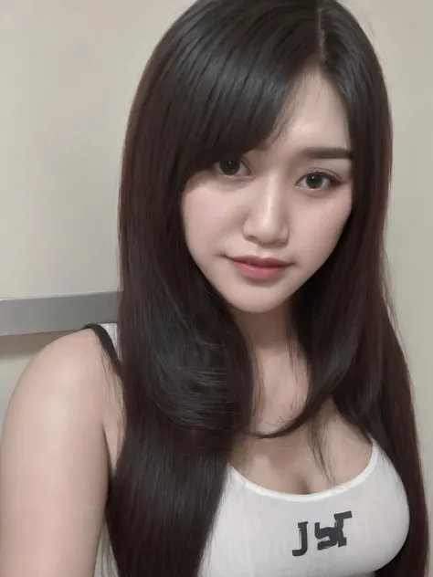 asian,masterpiece,(best quality:1.3),ultra high res,raw photo,detailed skin,style: realistic pictures, A typical office worker woman, dressed in professional attire suitable for a corporate environment. She might be carrying a handbag or briefcase, with a confident yet approachable demeanor. Her appearance should reflect the everyday look of an average female office worker, with modest makeup and neatly styled hair. The scene should be as realistic as a high-resolution photograph, possibly set against an office or urban backdrop. The lighting should be natural, emphasizing the authenticity of the subject, <lora:mamagigi:0.65>,gmakig