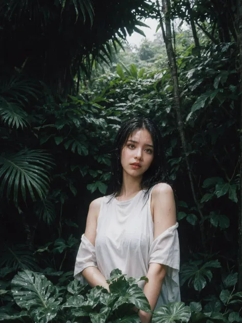 8k, HD, masterpiece, hyper realistic, photo realism, hyper detailed, extreme texture, (21-year Korean woman: 1.2), pigtails, sexy, (thick slime dripping down head: 1.8), (thick slime dripping down body: 1.7), (thick slime dripping down hair: 1.6), surreal), (illustration), (high resolution), (8K), (very detailed), (best illustration), (smart short black hair), (beautiful and detailed black eyes), (best quality), (super detailed), (masterpiece), (wallpaper), (detailed face), solo, (dynamic pose), 1 female, open legs, transparent sludge, messy room, green sludge, open legs, Firm elastic medium breasts, Round plump elastic buttocks, sheer, moaning, enjoyment, (no bra), green sludge on hair and skin, Shocked Asian woman covered in green sludge, green sludge dripping, greenish liquid, green slime, green sludge everywhere, character is covered in liquid, sludge, dripping goo, oozing wet and slimy, beautiful green liquid, expressing humiliation,