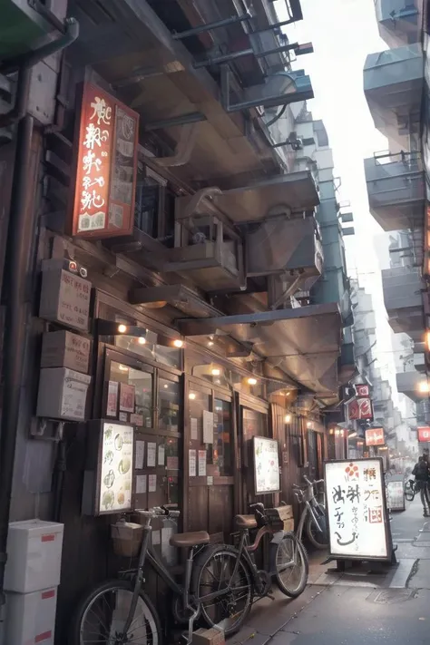 best quality, ultra-detailed, illustration,
sannomiyanishi, storefront, bicycle, scenery, ground vehicle, alley, night, outdoors, street, sign, road, box, umbrella, building, real world location
<lora:dai1asahi_sannomiya_nishi_SD15_V1_DIM4:1>