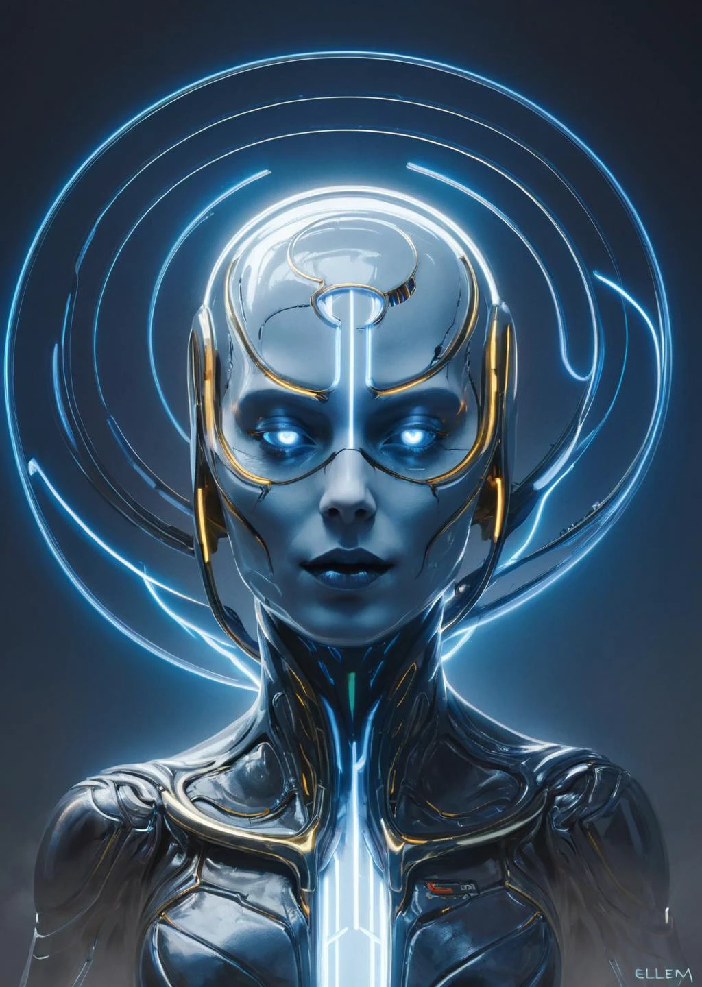concept art by syd mead, retro futuristic,
d3qck artstyle
(by Adam Martinakis ,Ellen Jewett) 1girl 
 storm
Neon-soaked cyberpunk future, lone girl, sleek armor, polished metal, soft azure glow, confident pose, highrise building, neon signs, electric night, Neo Tokyo mysteries detailed face, vivid color best quality, masterpiece perspective from below photo
 [(details:1.2): [ (many small details:1.3) : [ (many ultrasmall details: 1.2):(very detailed ultrasmall edges and microrelief:1.5):0.7 ]: 0.4 ] :0.2]
<lora:d3qck artstyle:0.7>
<lora:concept_art_syd_mead:0.7>