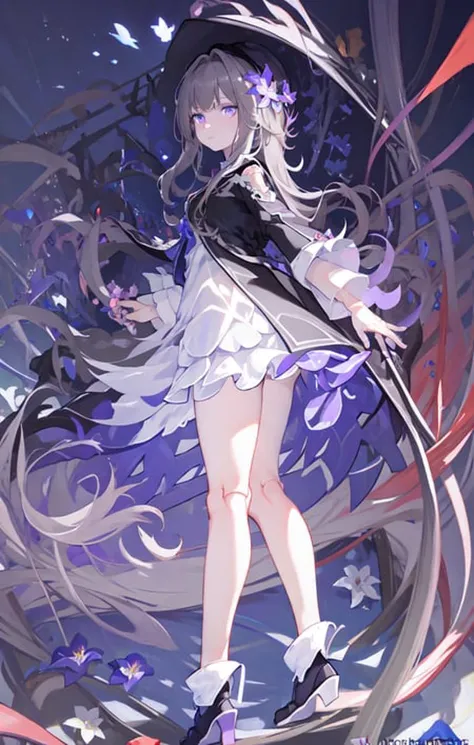 best quality:1.3),(masterpiece:1.3),(illustration:1.3),(ultra-detailed:1.3),(imid shot:0.9),


1girl,solo, image body

from side, from below, close-up, flower, looking at viewer

purple eyes, jewel-like eyes, extremely detailed eyes, extremely detailed face,(seductive smile:0.8),(open mouth:0.3), 

star \(sky\), constellation,  purple energy,  railing,