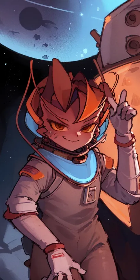 <lora:darkWillowDota2WIPNSFW_v02WIP5epoch:1>,best quality, masterpiece, (((1girl))), mireska dark willow, dota 2, dark willow, (((apollo spacesuit))), american astronaut, studio lighting, blue lighting, detailed background, ((big moon)), ((spacewalk)), floating, no gravity, spaceship