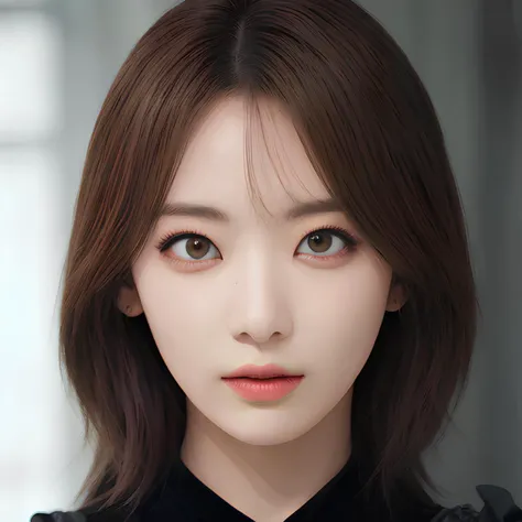 hyper realistic lifelike texture dramatic lighting unreal engine trending on art station, award winning photo, nikon RAW photo,8 k, Fujifilm XT3,masterpiece, best quality, realistic, photorealistic, ultra detailed, extremely detailed face, solo,1girl, standing, fashionable and trendy atmosphere, high-end makeup products, and a stylish expression on her face,