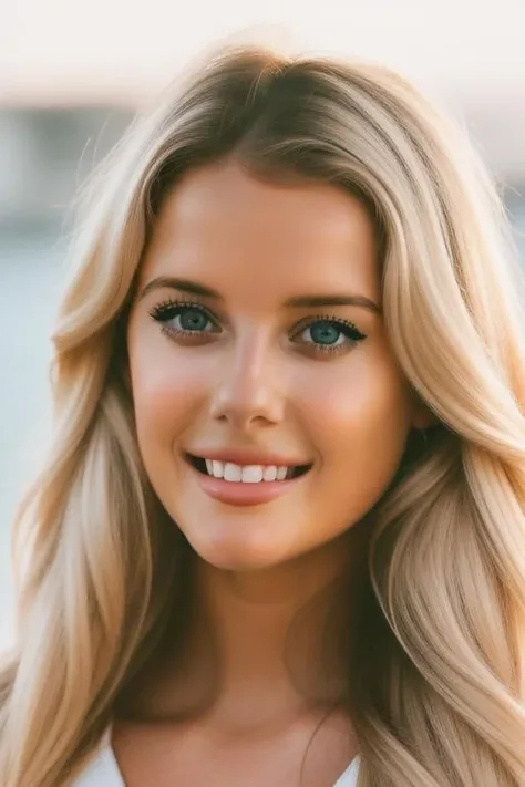 portrait of lindsaymariebrewerlora, looking at viewer, realistic eyes. (high detailed skin:1.2), 8k uhd, dslr, soft lighting, high quality, film grain, Fujifilm XT3 <lora:lindsaymariebrewerlora:1>
