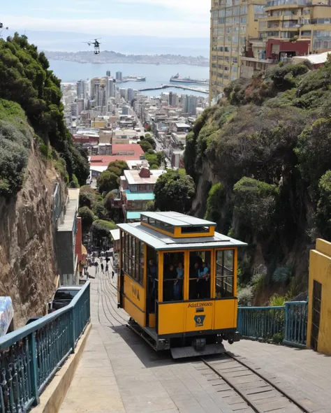 Ascensor Reina Victoria in Valparaiso