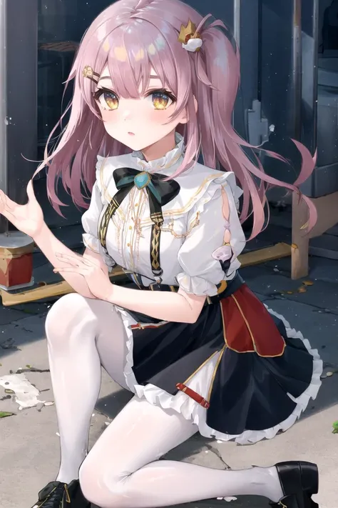 masterpiece, best quality, 1girl,
<lora:ace_taffy1883_v6_4x-10:1> ,black skirt, white shirt, white legwear, black footwear,