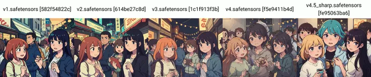 (best quality:0.8) perfect anime illustration, a crowded holiday party