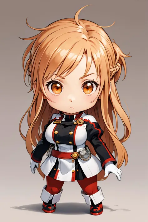 (CHIBI:1.3),(full body),simple_background,
<lora:(ååç¥å)çµåææ¥å¥.äºçµ²å¨é¢¨æ ¼.asuna_(sao)_v1:1>,
ddasuna,(brown eyes:1.3),bangs,brown hair,long hair,(hair ribbon),(large breasts:1.1),
bare shoulders,(white armor),armored dress,detached sleeves,white gloves,white thighhighs,