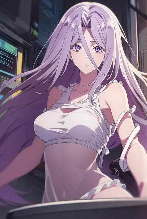 tokime, <lora:tokime-lora-nochekaiser:1>, 
tokime, purple hair, (purple eyes:1.1), long hair,
BREAK dress, bare shoulders, white dress,
BREAK looking at viewer,
BREAK outdoors,
BREAK <lyco:GoodHands-beta2:1>, (masterpiece:1.2), best quality, high resolution, unity 8k wallpaper, (illustration:0.8), (beautiful detailed eyes:1.6), extremely detailed face, perfect lighting, extremely detailed CG, (perfect hands, perfect anatomy),