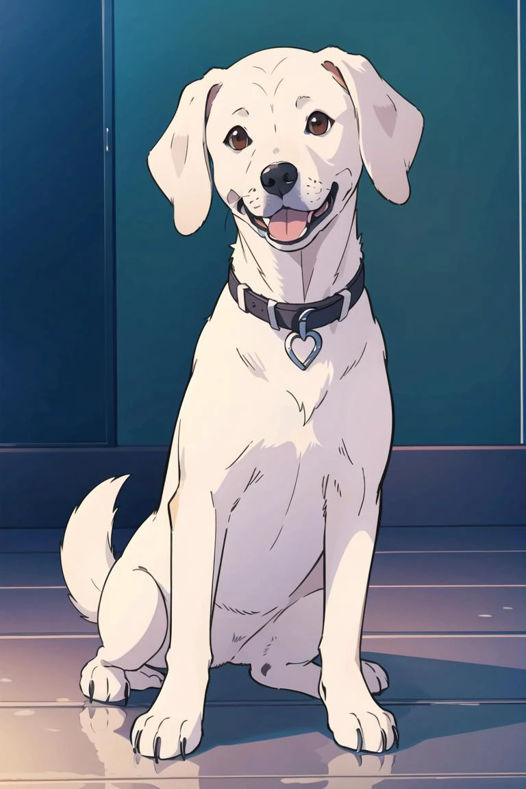 best quality, masterpiece, no humans, dog,