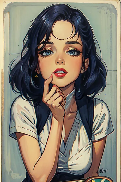 <lora:ad:0.9>vintage ad style, starwars
(best quality, masterpiece, RAW photo,ultra-detailed:1.2), <lyco:GoodHands-beta2:1.0>,1girl,solo,looking at viewer, <lora:delicious:0.6>