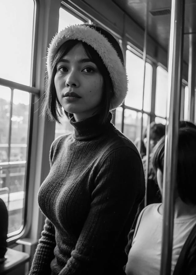 International Typographic Style, 1girl, wearing log grader outfits, (low contrast hair, hair flaps hair:1.36),
, Various postures, contemptuous, bored, mole under eye,
(freckles:0.5), (dark mole:0.3), (skin spots, acnes, skin blemishes, age spot, lanugo:0.3), from below , in the (on the bus:1.4),
500px,
winter,
morning,, Ultra-high quality photos, RAW photo, beautiful detailed face and eyes, (photorealistic:1.4), best quality, highres, realistic, 16k, caustics, Core shadow, dynamic light, beautiful and delicate lips, delicate fingers, detailed pupil, real human skin, (Extremely detailed),