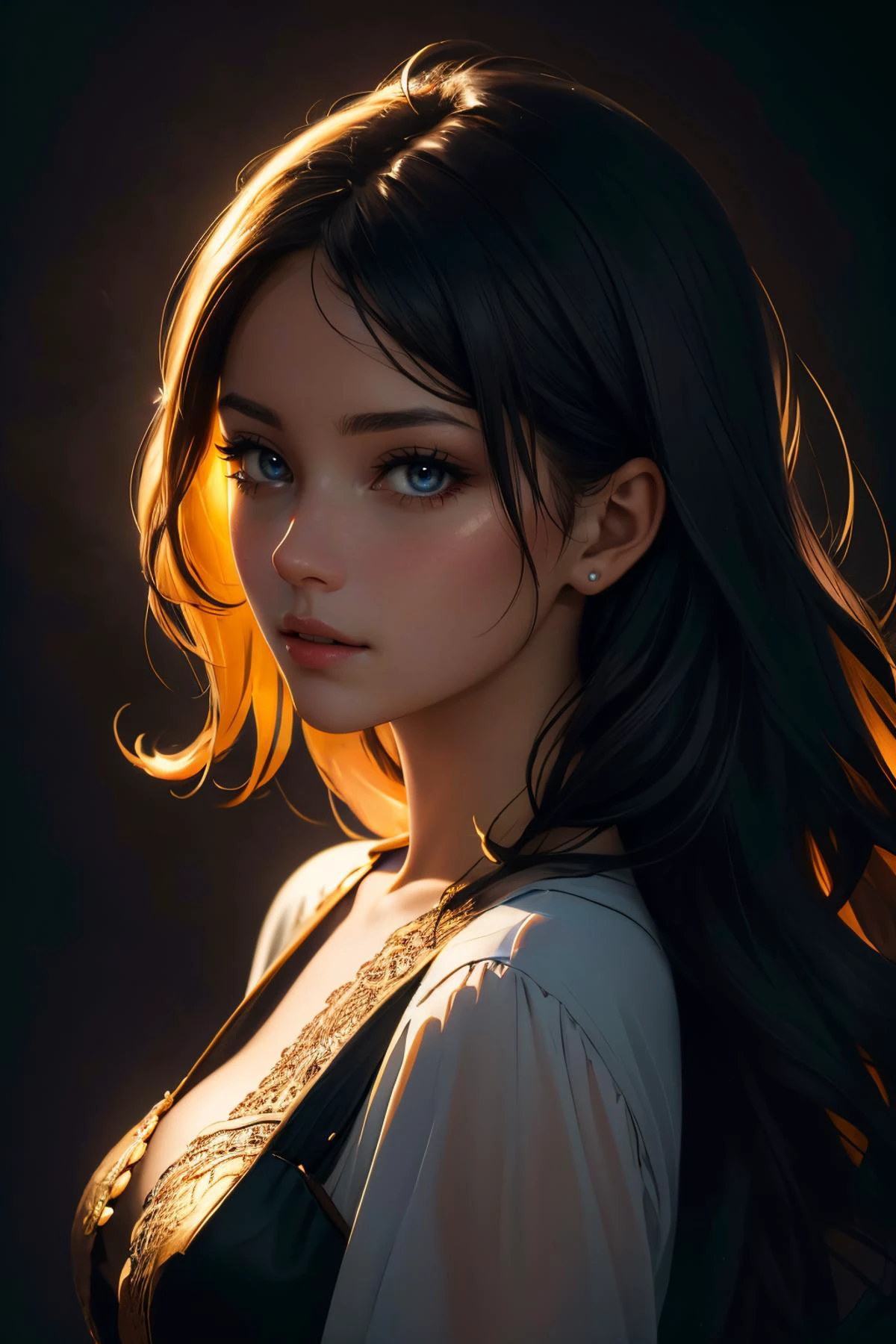 1girl, incredibly sexy, close up on face, art photograph, analog film photograph, realistic, masterpiece, plain background, professional photograph, 8K,
BREAK,
<lora:epi_noiseoffset2:1>, [real skin texture], beautiful
BREAK,
intricate detail, extremely detailed, life-like, neon glow, realistic lighting, extremely high resolution , triadic colors, high contrast, (volumetric lighting), (dynamic lighiting), godrays, Rembrandt lighting, real shadows, intricate detail, photorealistic, photograph, photo, dlsr, Fuji Film, extremely high detail