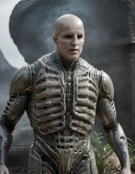 (handsome mature man), (The 40s), white male, using a speedo, wet speed, dripping down, protuberance, (brawny:1.3), barba, looking ahead at viewer, handsome man, detailedeyes, symmetrical face, pretentious smile, chunky, hair grey, science fiction scenario, on an alien planet, wearing a pilot&#39;s helmet, neon colors, Visible Stars, futuristic armor (transparentes), elbow pads, holding a raygun, alien tentacles, Kale