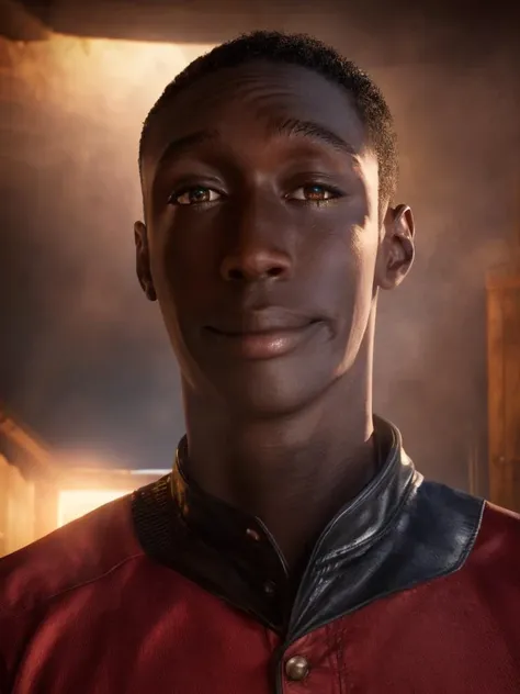 8k UHD, Photo by Nikon camera, masterpiece, (<lora:khaby_lame:1> Khaby Lame), watching viewer, 8k unreal engine render, western, cowboy, inside a western saloon, action shot, detailed eyes, very vivid lighting, detailed, (vibrant, photo realistic, realistic, dramatic, sharp focus),  <lora:more_details:0.8>, <lora:improve_backgrounds:0.75>