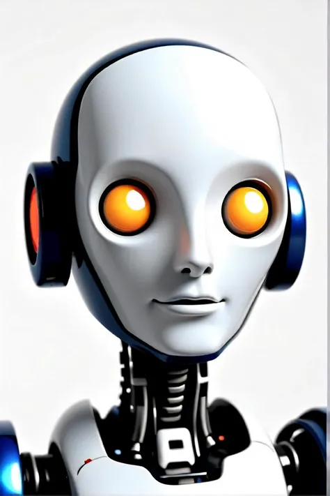 cartoon robot with a question mark on its head, robot, delightful friendly robot, beautiful robot character design, happy robot, friendly robot, super robot face, tintoy characterdesign robot, robot portrait, 3d adult robot, very robot zen, humanoid robot, portrait of a robot, elaborate epic robot, 2d digital illustration, robot icon