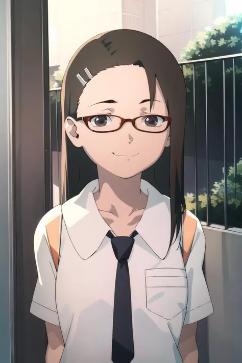 best quality, masterpiece, solo, 1girl, <lora:serial_experiments_lain-10:1>,, <lora:nagatoroHayase_nagatoroHayase:1>, nagatoro hayase,