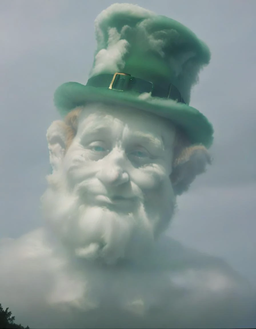 Cloud that looks like a sad Leprechaun <lora:Aether_Cloud_v1:1.0>
