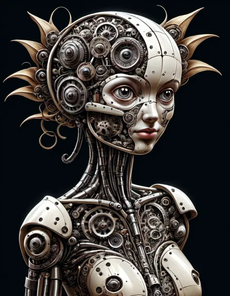 (full body shot:1.1) The mech robotic titty maid, (Amazing nanopunk academic assemblage art made with hundreds of found diy components : 1.6), complexities composite featured (porn:1.2) artwork, remodern <lora:add-detail-XL:0.6> <lora:corcoc1sXL:0.6> corcoc1s <lora:XL_holloAI_v1.0:0.65> holloAI. (weirdcore:1.2), ink by Da_Vinci, ((vitruvian)) sepia, on old paper, by francis picabia and Jeff Sotto <lora:Da_Vinci:1>anatomical, subsurface scattering, ultra hd, 4k, high def, Photorealistic, Hyperrealistic, Hyper detailed, analog style, realistic, masterpiece, best quality, ultra realistic, 8k, Intricate, High Detail, film photography, soft lighting, heavy shadow